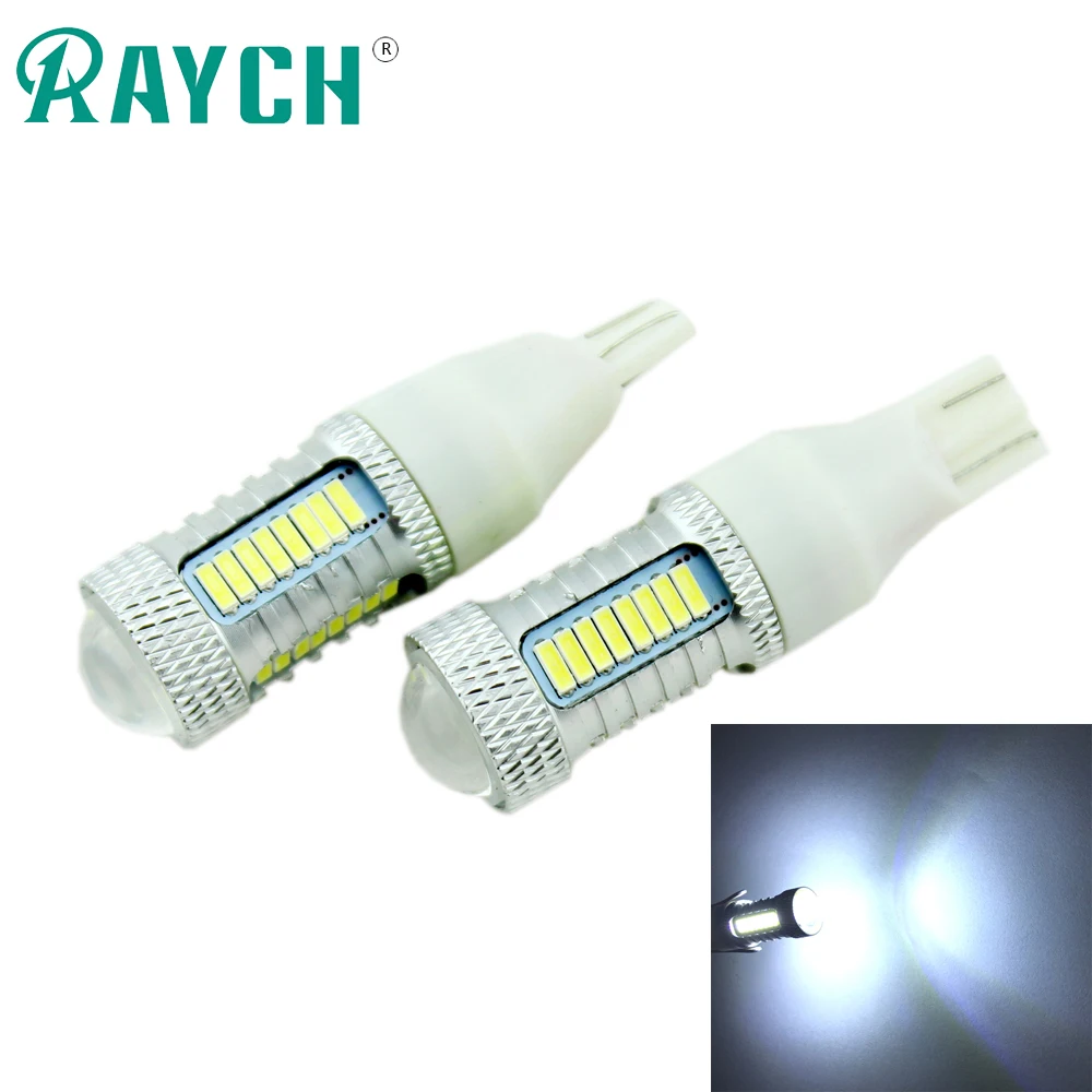 2x 12В W5W LED T10 T15 Light C ree Led Chip 4014 40SMD автомобильный внешний свет габаритная ширина