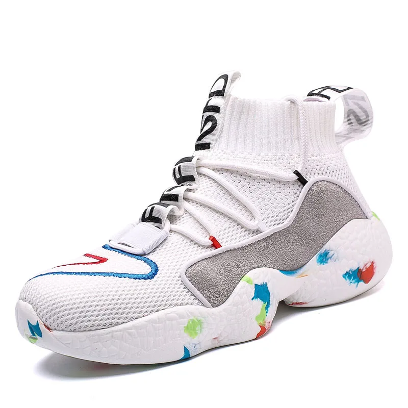 

Men Casual Shoes High Top Winter Fashion Sneakers Autumn Walking Boot Ankle Flats Shoes Man Outdoor Footwear Leisure Shoes Trend