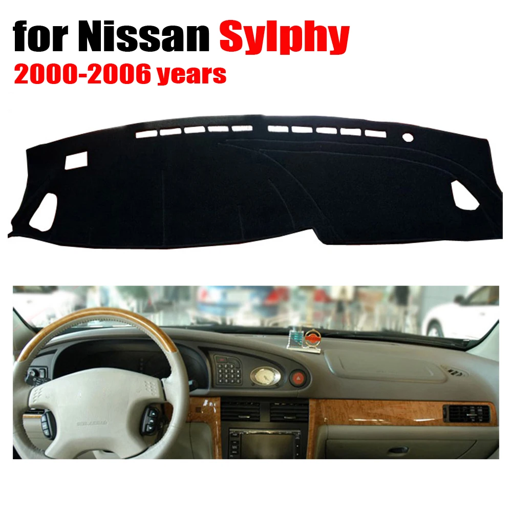 Коврик для приборной панели автомобиля Nissan Sylphy 2000-2006 лет коврик левого руля