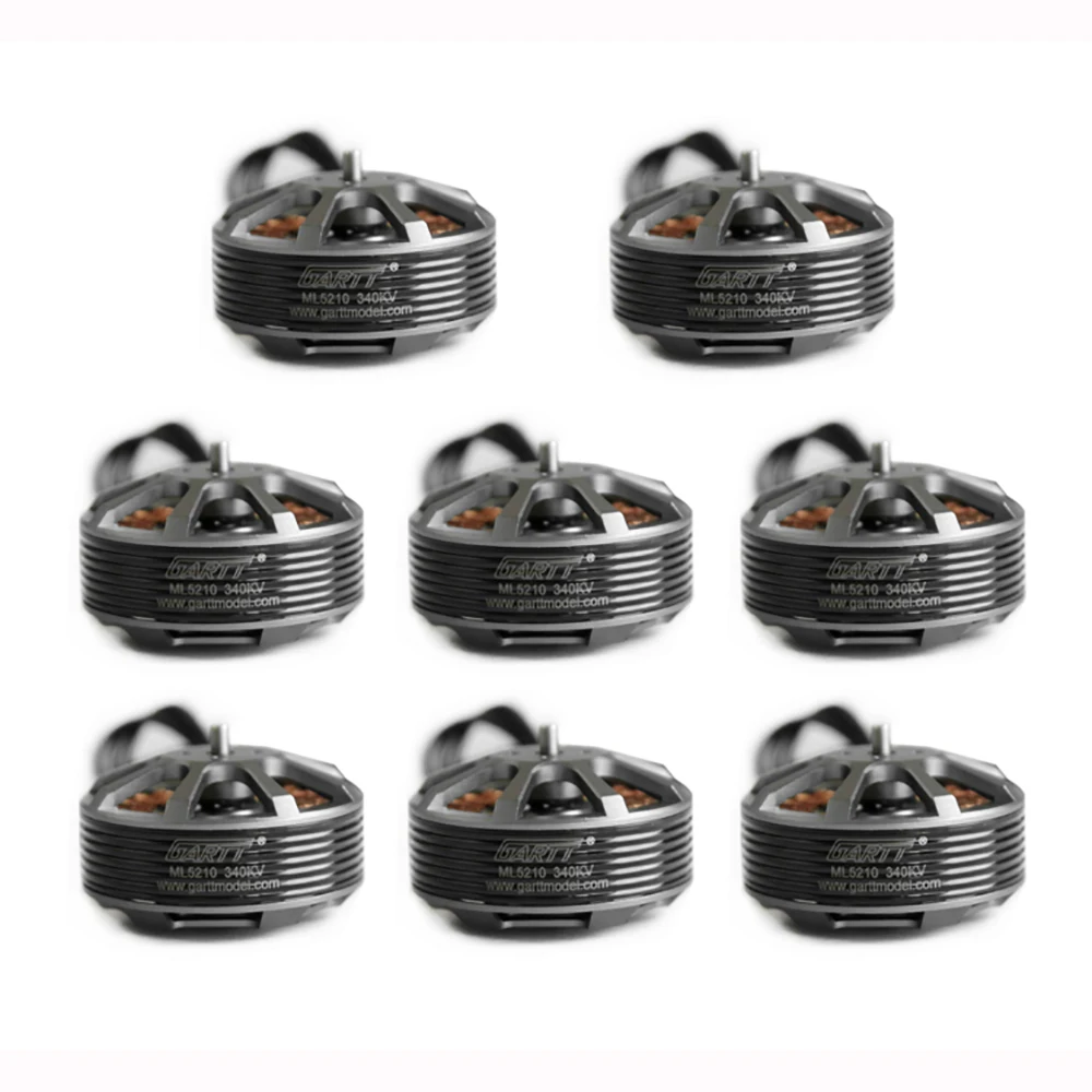 

8X GARTT ML5210 340KV Brushless Motor For Multirotor Quadcopter Helicopter ESC Hexcopter