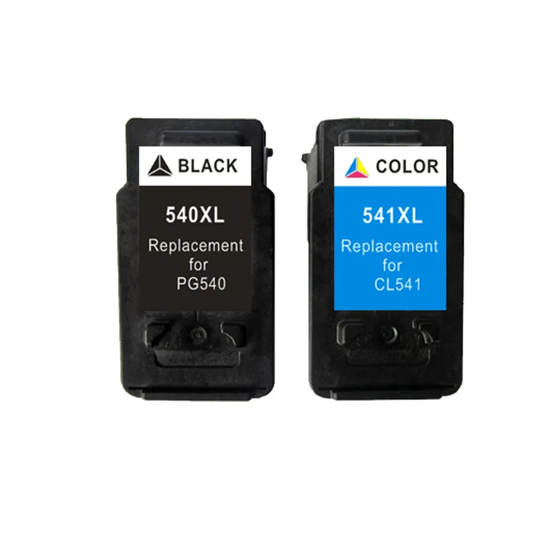 PG540 PG-540 чернильный картридж для принтера Canon PG540 CL541 540XL 541XL MX375 MX395 MX435 MG2150 MG2250 MG3150 MG3250 MG4150 MG3650 - Цвет: 1BK and 1COLOR