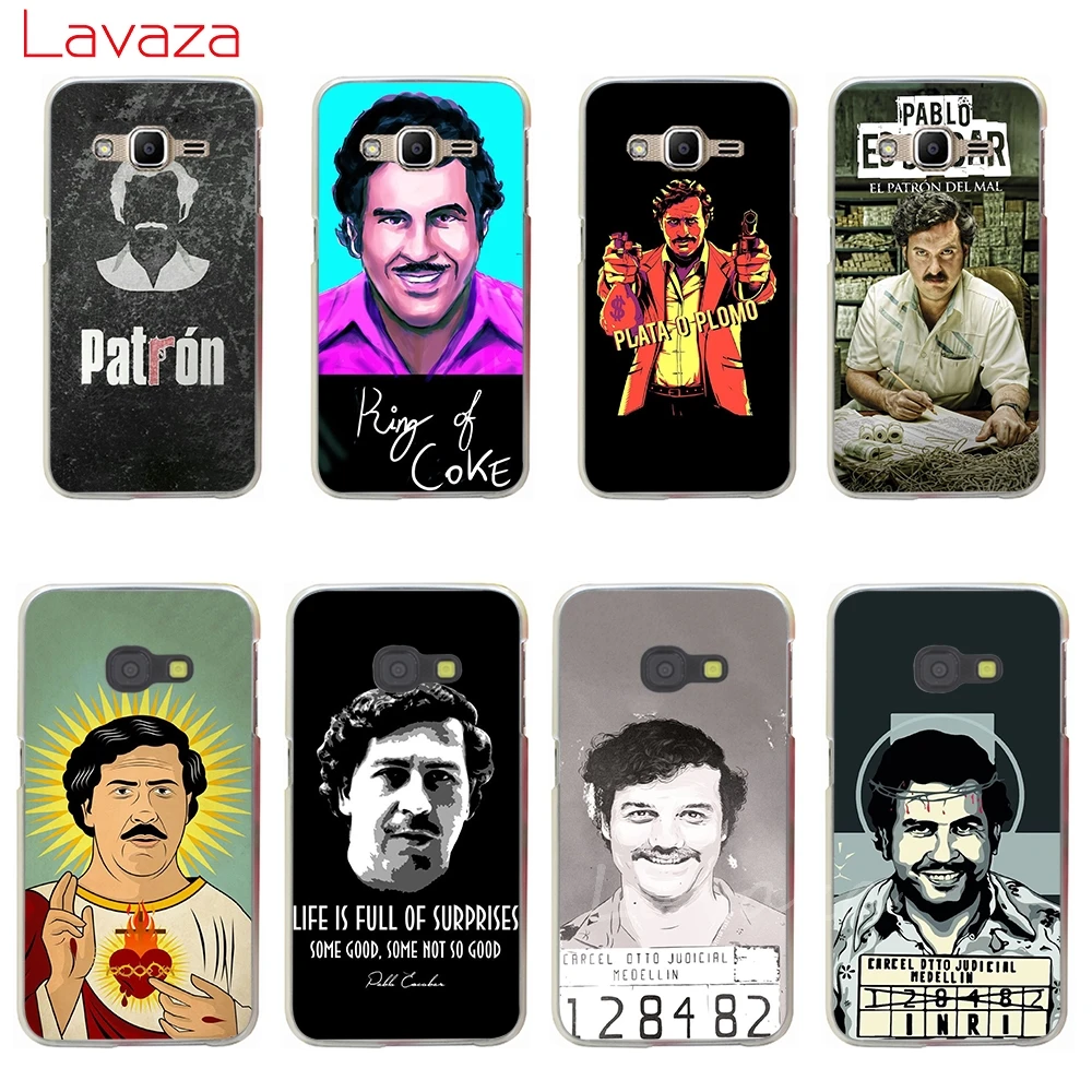 

Lavaza Pablo Escobar Supreme Sticker Hard Case for Samsung Galaxy A3 A5 2016 2017 Grand Prime A6 A8 Plus A9 2018 Note 8 9 Cover