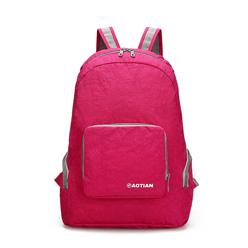 

2017 New Womens Men Casual Waterproof Nylon Backpack Folding Durable Softback Fashion School Bag Rucksack Travel Bags Mochila