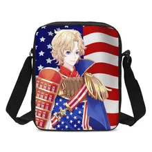 Small Crossbody Bags For Boys Girls Fashion Anime USA Flag 3D Printing Messenger Bag Men Women Handbags Shoulder Bag Sling Bags цена Small Crossbody Bags For Boys Girls Fashion Anime USA Flag 3D Printing Messenger Bag Men Women Handbags Shoulder Bag Sling Bags цены онлайн