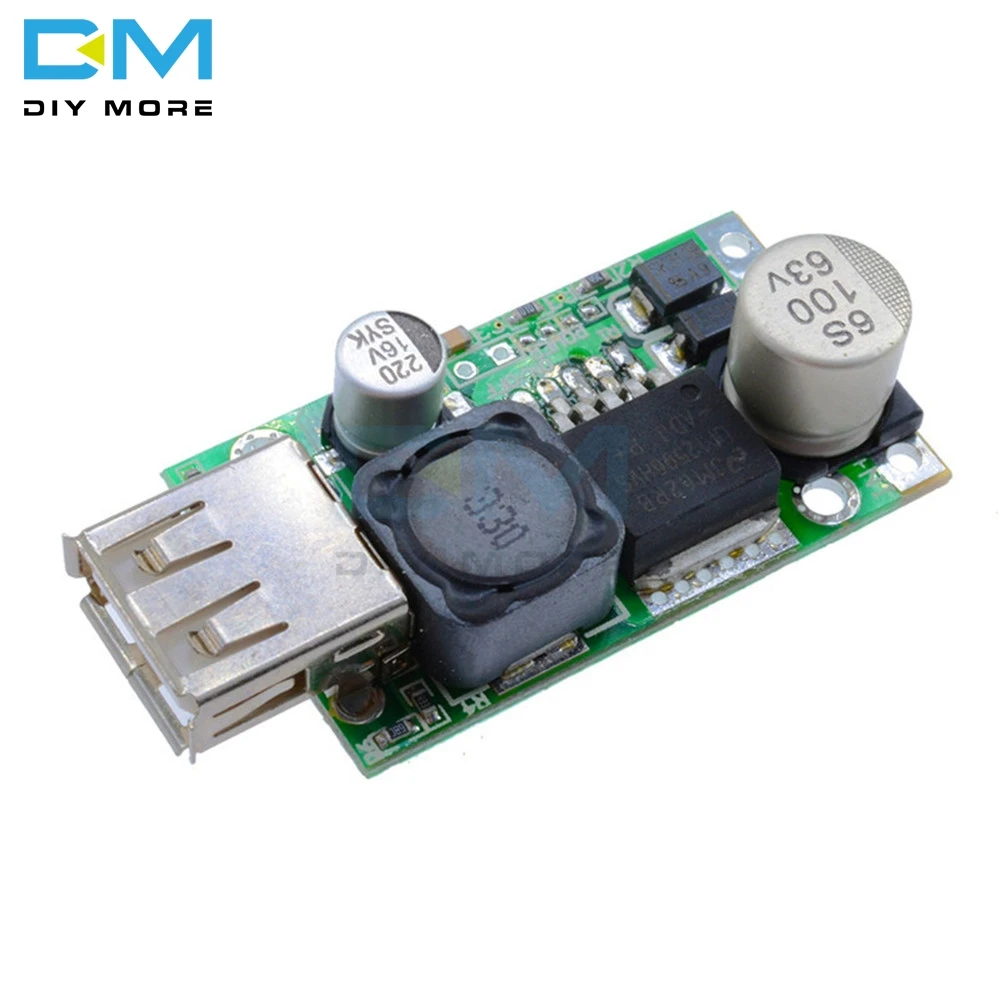 LM2596 HV LM2596HV 5V DC понижающий преобразователь Diy электронная печатная плата 9V 12V 24V 36V
