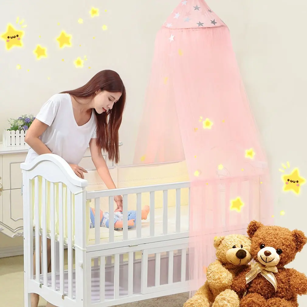 Buy OUTAD Round Baby Crib Netting Mosquito Net Dome