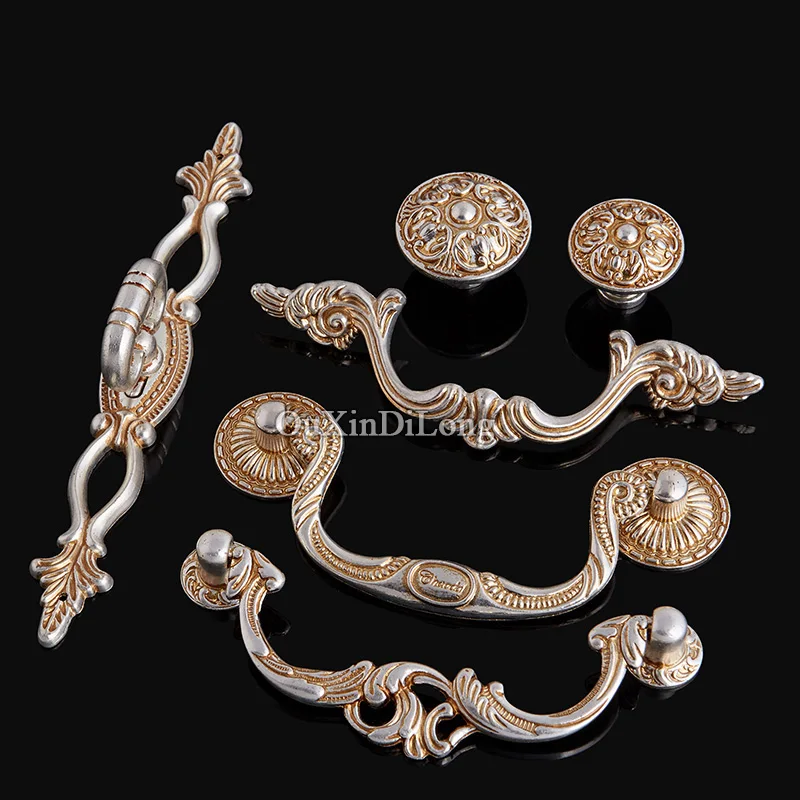 خمر 2 PCS الأوروبية العتيقة باب المطبخ مقابض لقطع الأثاث دولاب درج مضمد خزانة خزانة خذاء مقابض سحب و المقابض خمر 2 PCS الأوروبية العتيقة باب المطبخ مقابض لقطع الأثاث دولاب درج مضمد خزانة خزانة خذاء مقابض سحب و المقابض