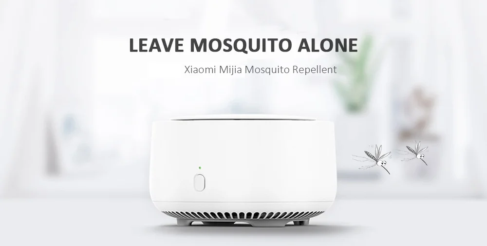 Xiaomi Mijia Mosquito Repellent Mini Mute Indoor with 10h Timing Function