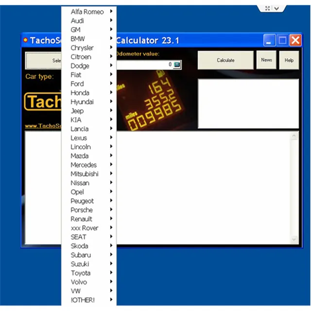 online shop newest tachosoft mileage calculator v23 1 support many