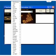 Newest Tachosoft Mileage Calculator V23.1 Support Many Car Brands Free Shipping