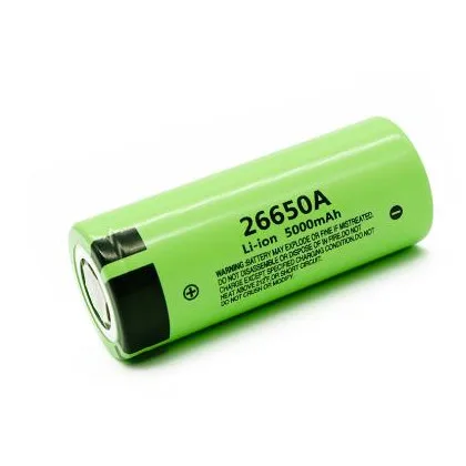 Dolidada аккумулятор для Panasonic 26650A 3,7 V 5000mAh высокой емкости 26650 литий-ионные аккумуляторы