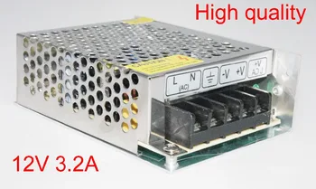 

10pcs High Quality 12V 3.2A DC 40W Universal Regulated Switching Power Supply 12V LED Driver Free shipping