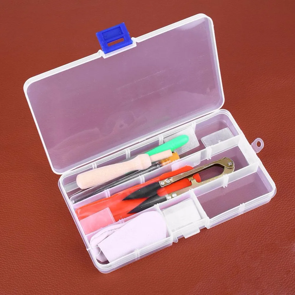 

Needle Felting Tool Felt Kit with Needle Craft Kit Mat Scissors Storage Box
