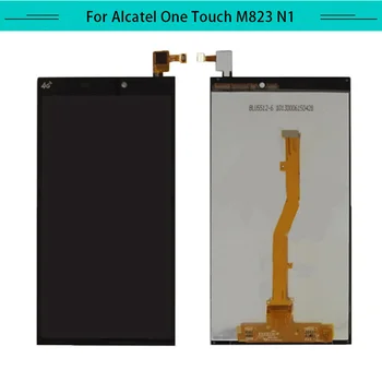 

3PC For Alcatel M823 N1 Max Orange Nura2 5.5" LCD Display Assembly Complete Digitizer with touch Screen Free Shipping