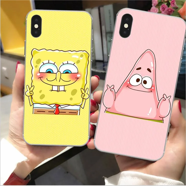 We are best friends SpongeBob SquarePants and Patrick soft silicone