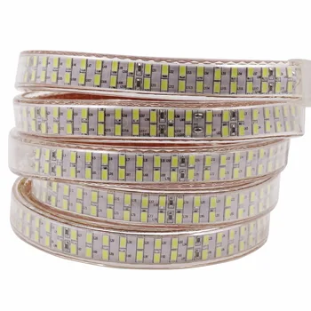 

180leds/m SMD2835 led strip 220v 110V flexible waterproof led tape 2835 1m 2m 5m 10m 20m 50m 100m + Power EU plug / US plug