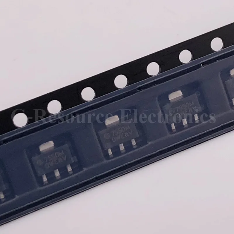 20 pcs HT7550-1 S0T-89 HT7550 7550 SMD Fixed LDO Voltage Regulator