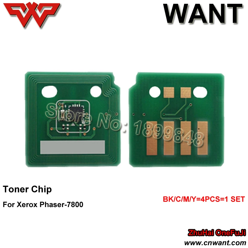 Phaser 7800 toner chip