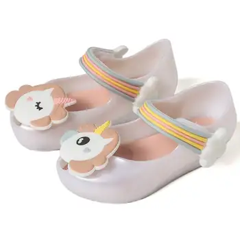 

2019 Shoes New Winter Jelly Shoe Dargon Sandals Fish Mouth Girl Non-slip Kids Sandal Toddler