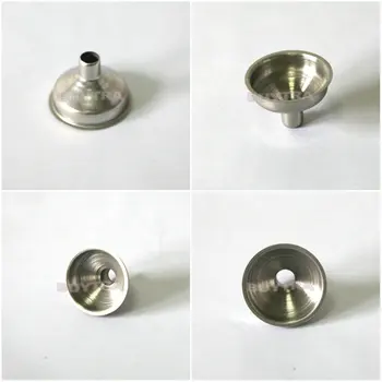

2PCS Small Stainless Steel Mini Funnel for Essential Oil Bottles Flasks Refillable Bottle Accessories High Quality