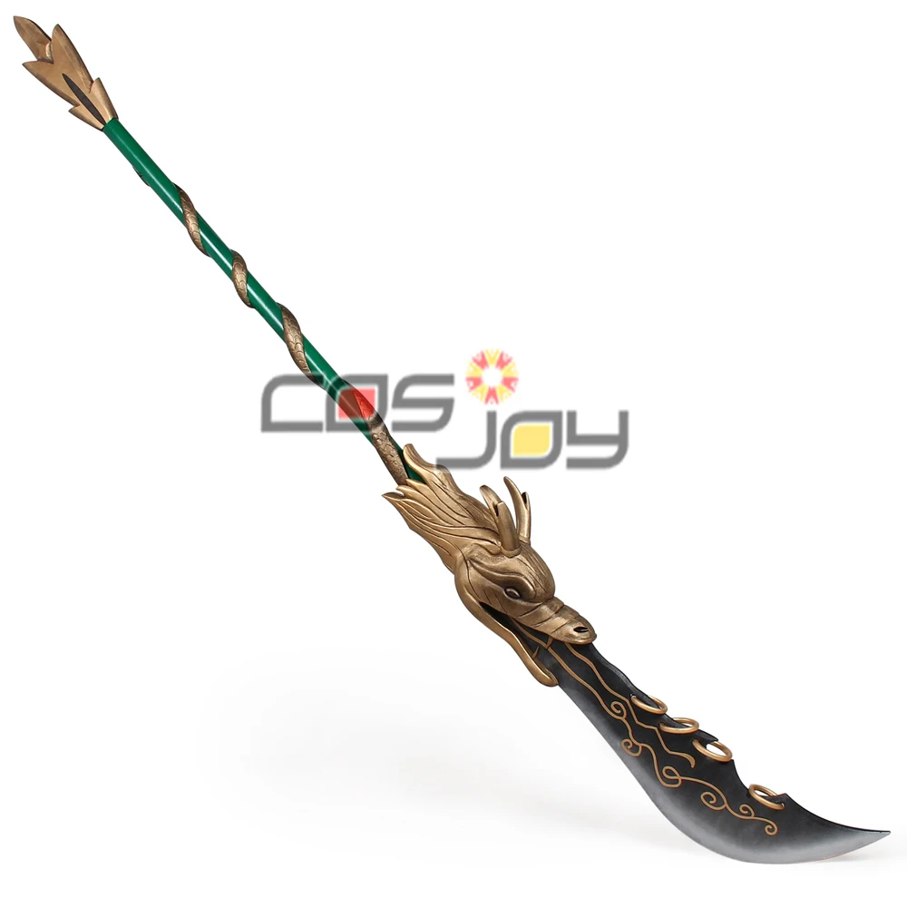 

75" Dynasty Warriors Guan Yu Sword / Staff PVC Cosplay Prop 2891