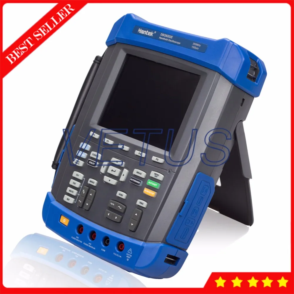 6 in 1 Hantek DSO8202E Digital Scopemeter USB Storage Lcd Automotive
