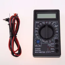Multimètre numérique LCD professionnel, testeur, voltmètre, ammètre Ohm DT830D, prix d'usine, haute qualité