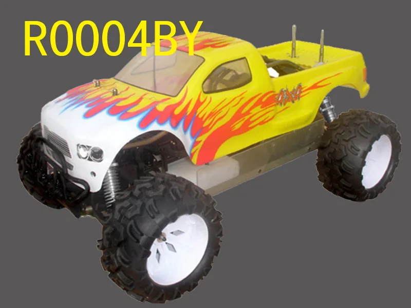 VRX Racing RH503L Монстр 1/5 масштаб 4WD газ питание RC грузовик, с CN30cc бензиновый двигатель грузовик, высокая скорость дистанционного управления автомобиль - Цвет: R0004Y