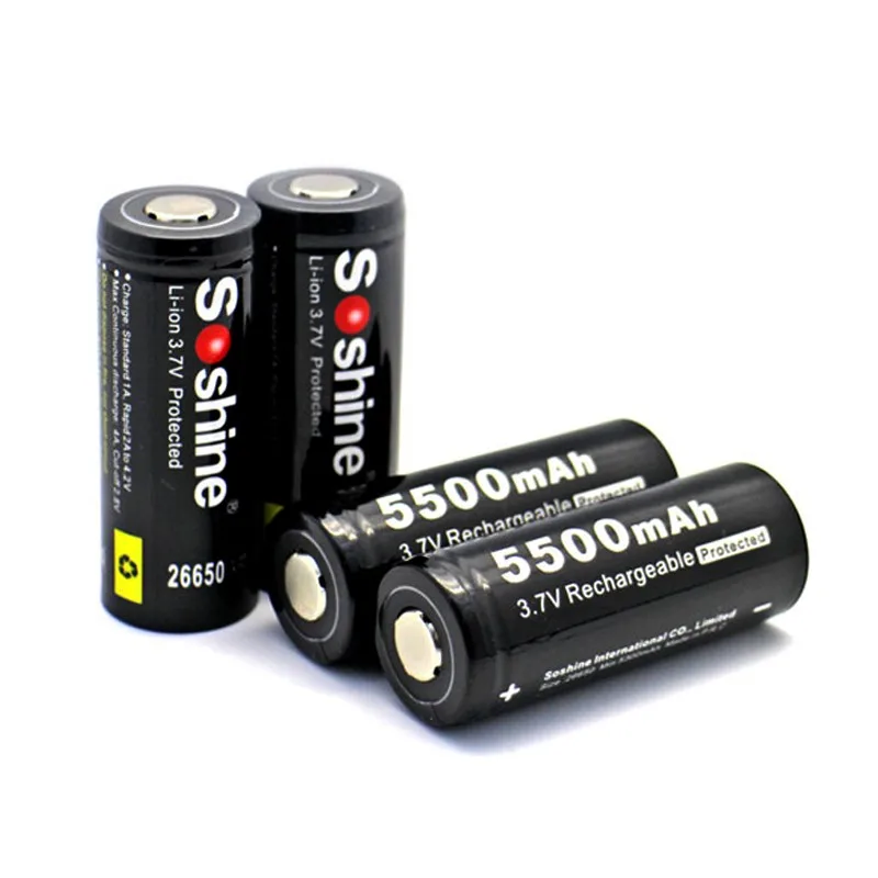 soshine 26650 3