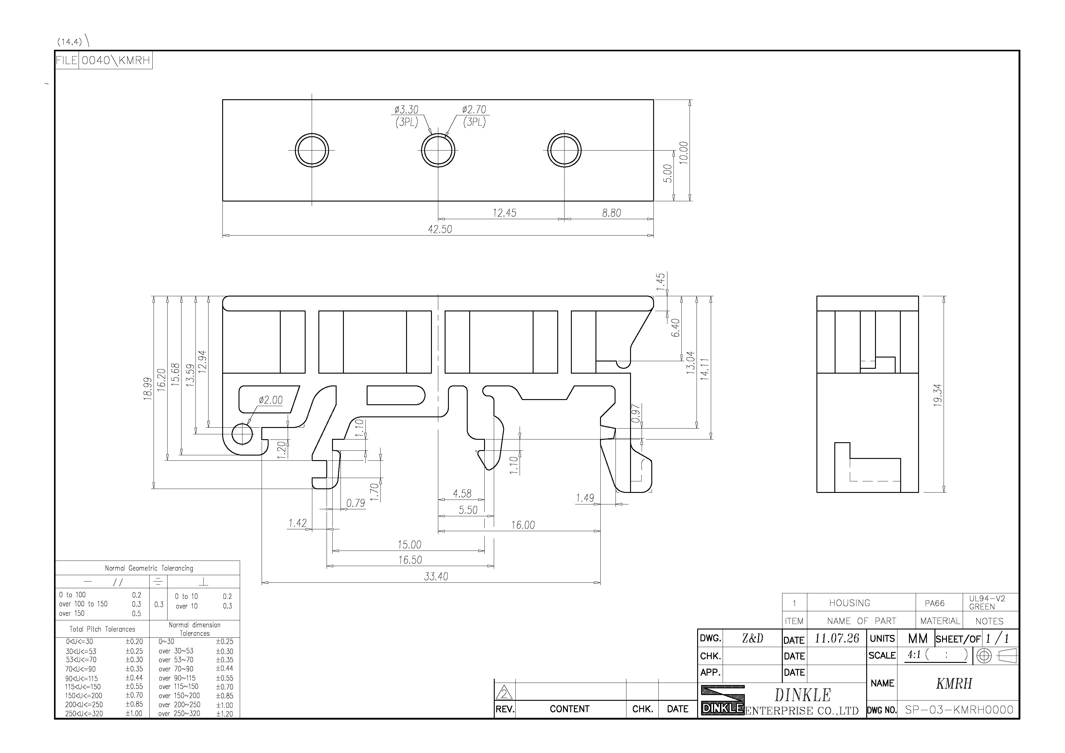 Прототип PCB с адаптером din-рейки, 296x72 мм, для проектов din-рейки DIY