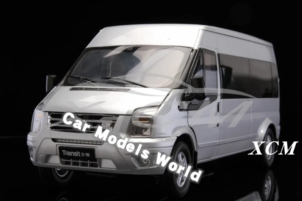 Литья под давлением модель автомобиля для Jiangling Transit 1:18 (серебристый) + небольшой