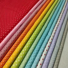 13 вариантов горошек хлопчатобумажная ткань в горошек пэтчворк комбинация для шитья стеганое постельное белье ДЕТСКИЕ Текстильные детские ткани покрывало