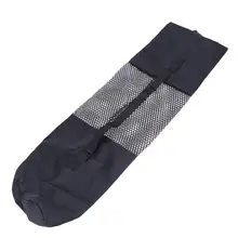 Сетчатая Сумка для йоги черный портативный чехол нейлоновая сумка для принадлежностей Пилатес сетка регулируемый ремень инструмент для йоги моющиеся портативные сумки(не включая коврик