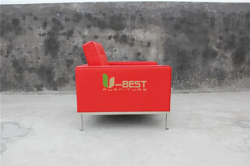 U-BEST современный реплика Florenc современный кожаный диван стул для гостиной мебель