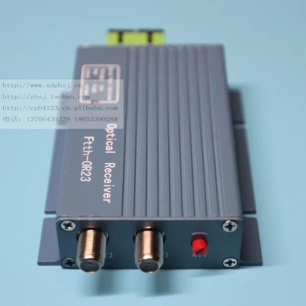 FTth оптический приемник кабель цифровой оптический волокно ТВ волна делитель дома оптический ультра-низкий Receiver-23 дБм триплекс