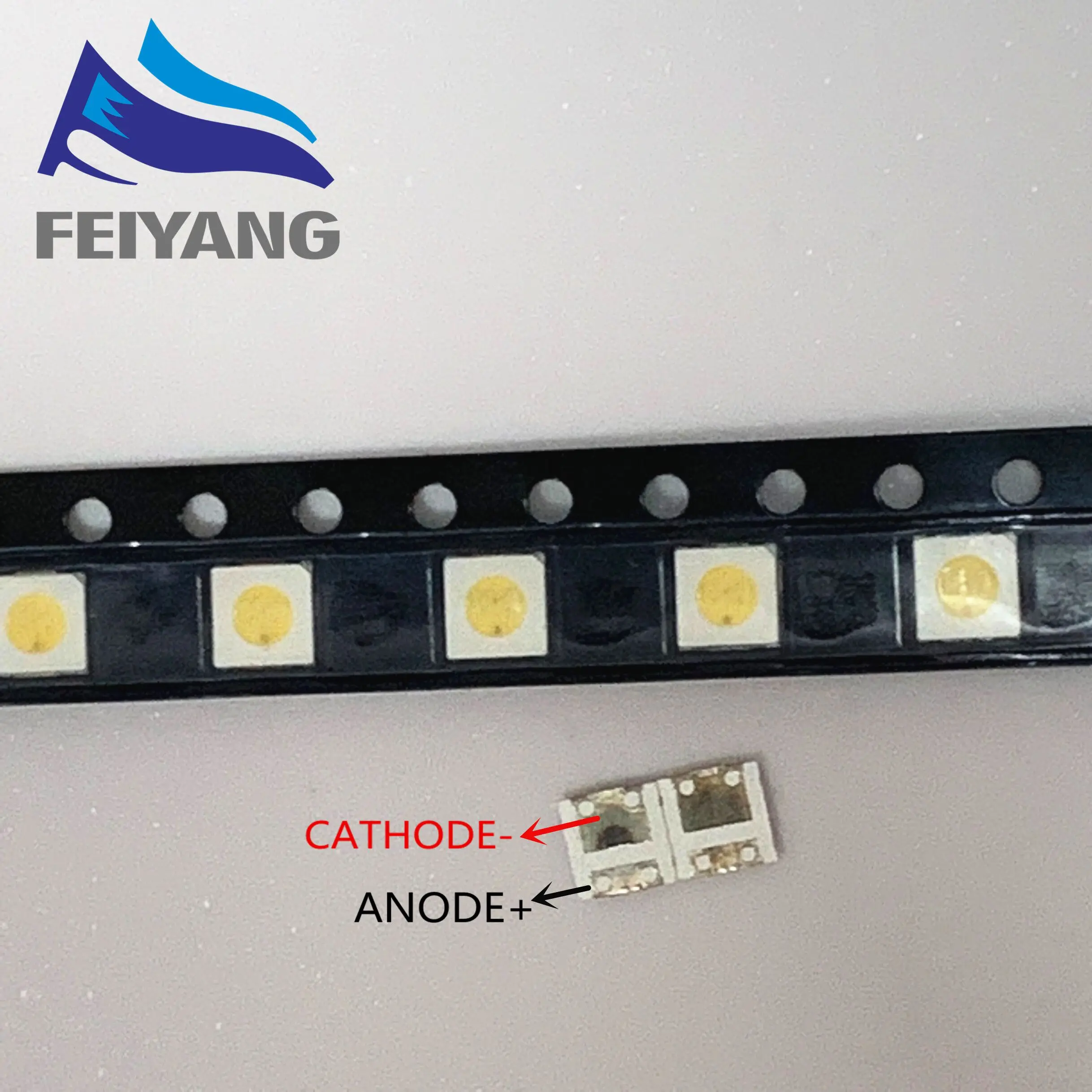 

1000pcs 2W 6V 3535 TV Backlight LED SMD Diodes Cool White LCD TV Backlight Televisao TV Backlit Diod Lamp Repair Application