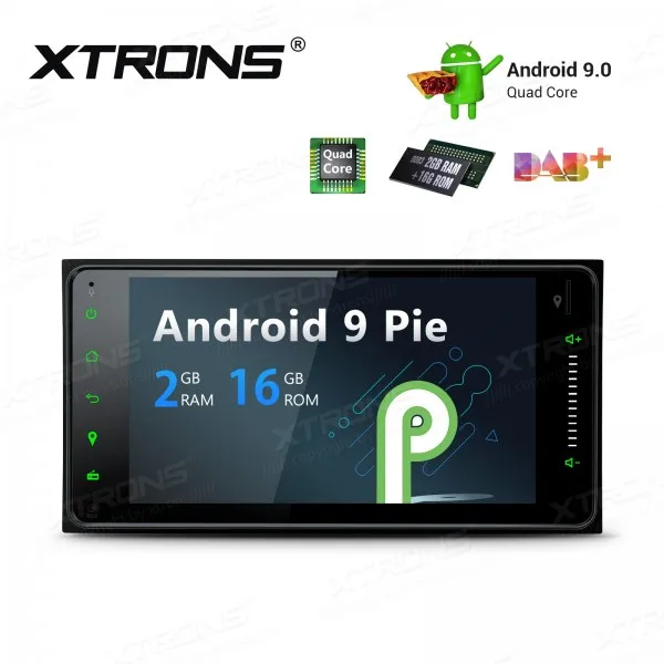 Perfect XTRONS 9" Android 9.0 Car Multimedia Stereo Player For Toyota RAV4 Corolla Prado Plug Play Design Radio GPS WIFI TPMS OBD NO DVD 1