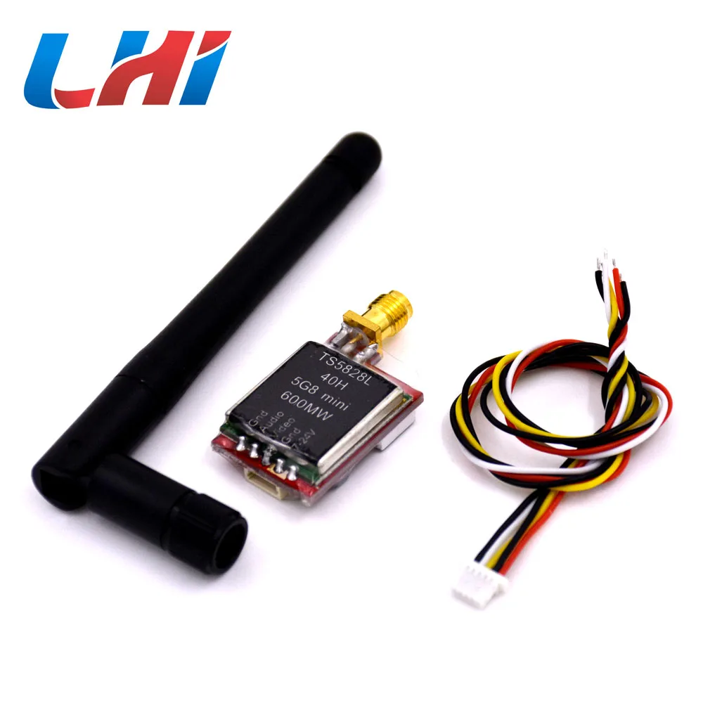 Летающий Ангел TS5828L микро 5 8G 600mW 40CH канальный мини передатчик с цифровым дисплеем