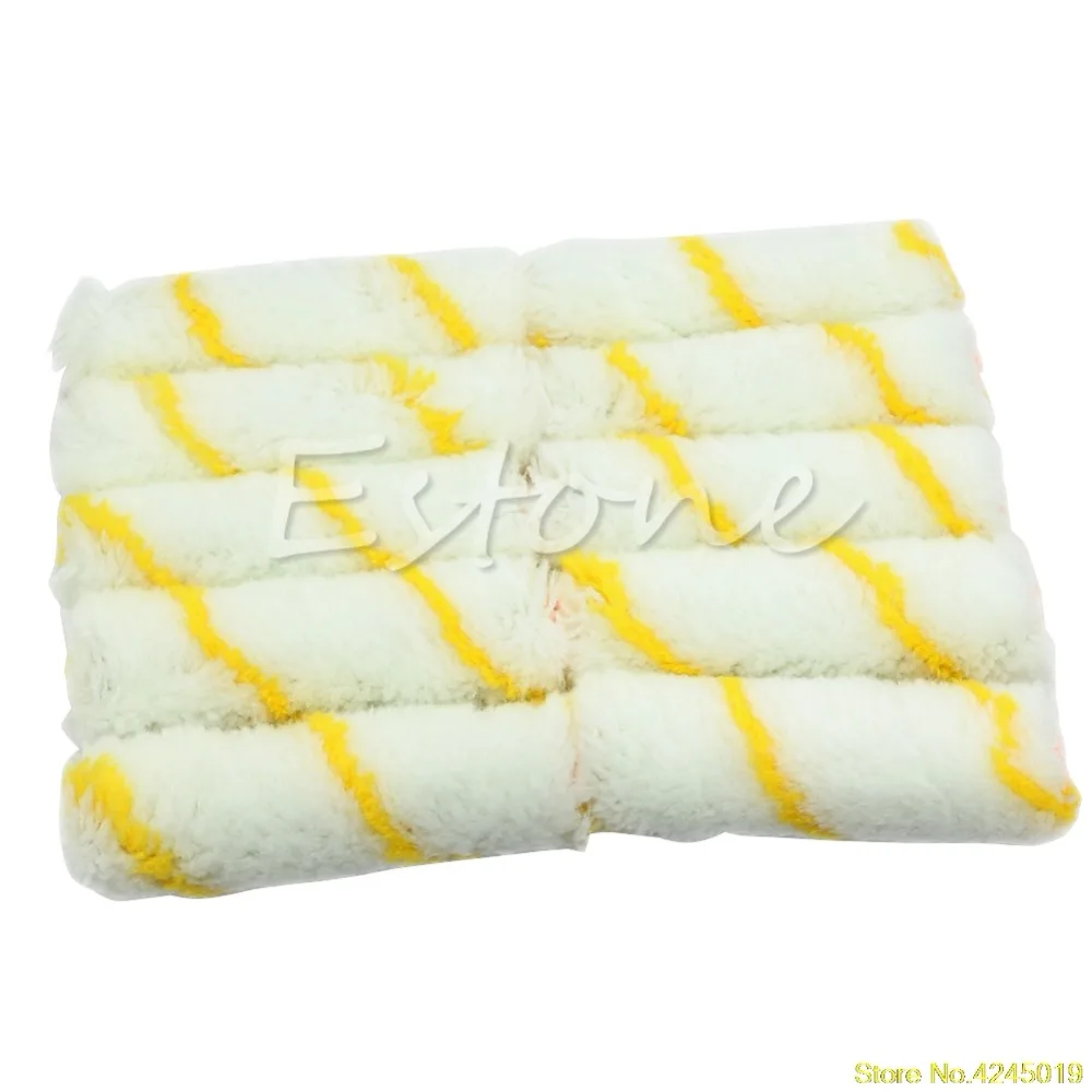 Высокое качество пакет 10 шт " краски ролик Edger обрезки покрытия для валиков мини краска ролик Горячий