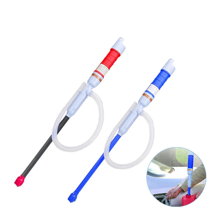

Universal Hand Pump Pipe Operated Battery Siphon Syphon Oil Water Petrol Diesel Fuel Liquid Transfer Water Pump Car Accessories