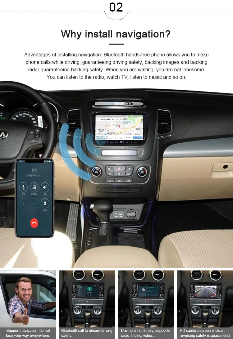 Sale JDASTON Android 9.1 Car DVD Player For KIA SORENTO 2013 2014 2 Din Car Radio GPS Navigation Stereo WIFI Multimedia Head unit RDS 3