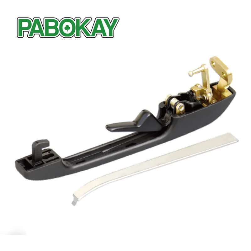 FOR AUDI 100 200 C3 82 87 OUTER RIGHT REAR DOOR HANDLE WITH 2 KEYS 443839206B