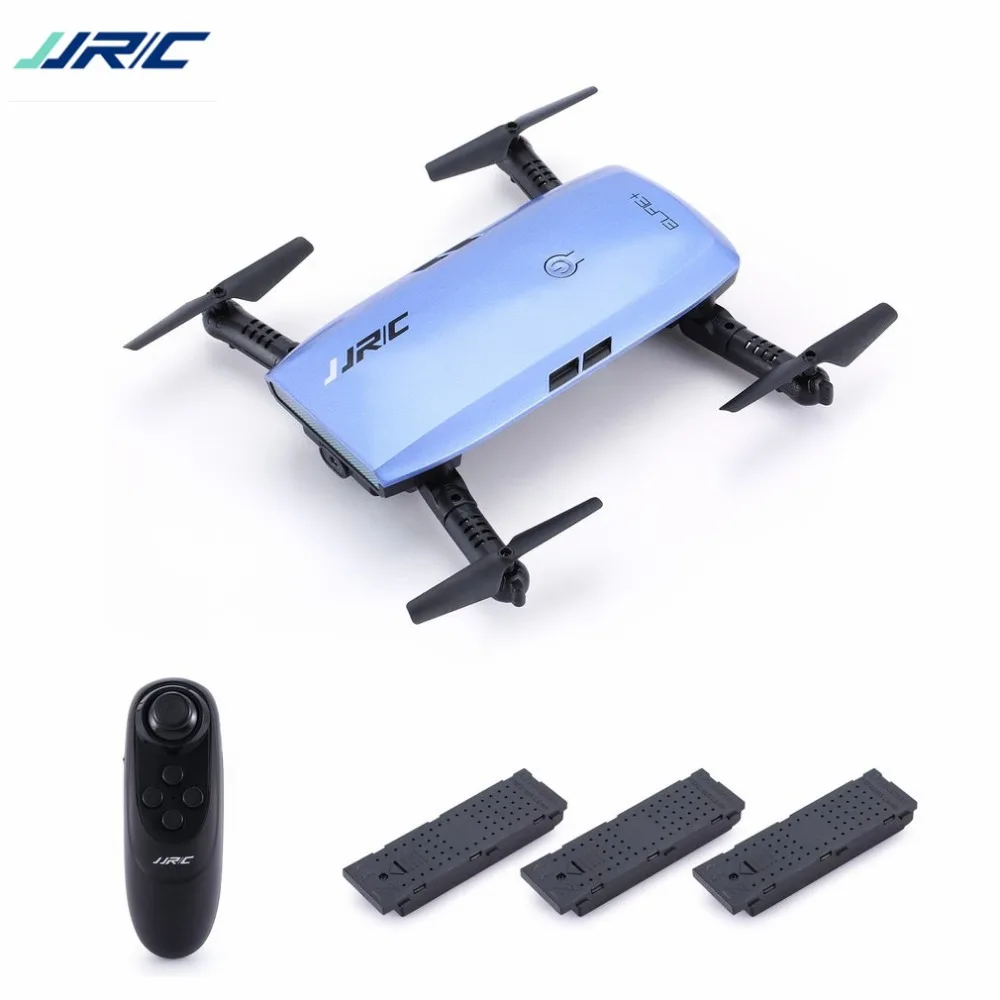 JJR/C H47 Elfie WiFi FPV Дрон с 720 P HD камера высота режим удержания складной g-сенсор Мини RC селфи-Квадрокоптер, 3 батареи tt