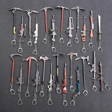 FPS подарок для фанатов игры PUBG CS GO брелок подвеска брелок M16 новинки Пистолет сплав брелок ювелирный брелок автомобильный