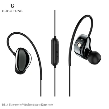 

BOROFONE BE14 BT Earphone with 2300mAh Earphone Power Bank IPX4 Water Resistance Sports Headset BT 4.2 Ergonomic Design Button