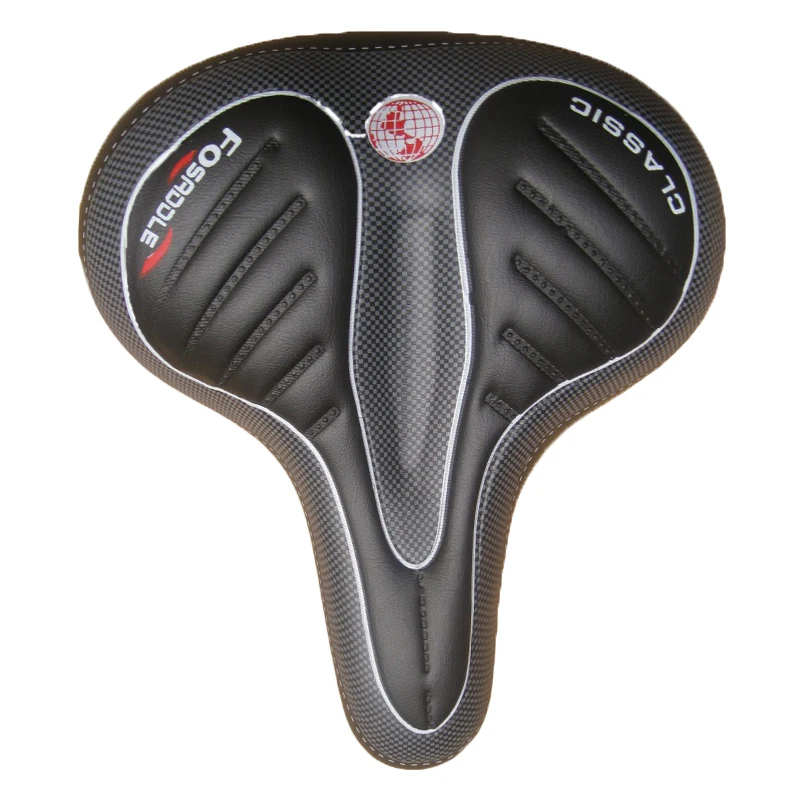 

Wide Big Bum Bike Bicycle Gel Cruiser Extra Comfort Sporty Soft Pad Saddle Seat