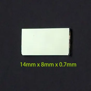

Laser Optics Lenses 14*8.0*0.7mm High Reflectivity Laser Reflector Mirror Red Green Blue Reflector