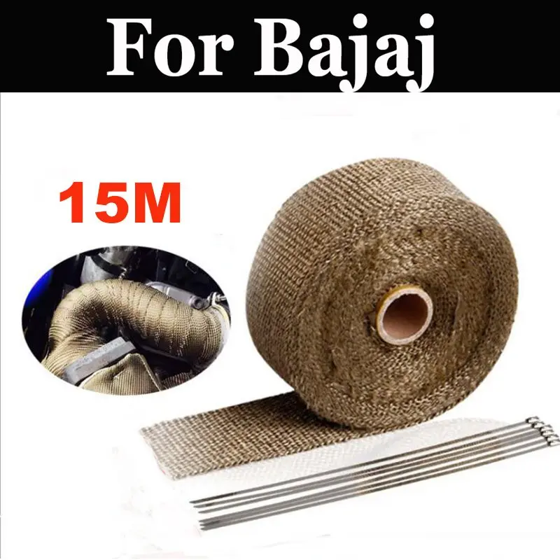

Exhaust Front Pipe Heat Shield Tape Wrap Insulation Resistant Downpipe For Bajaj Pulsar 135 Ls 150 180 Dts-I 200 Ns 220 Dts-I