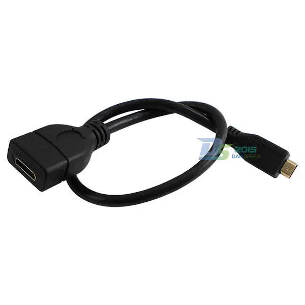 Danspeed 30 см Micro HDMI Женский к Mini C женский кабель адаптер конвертер 1080 P HDTV