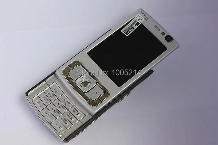 Восстановленный N95 оригинальный Nokia N95 Wi Fi gps 5MP 2,6 ''экран 3g разблокирована мобильный телефон гарантия 1 год